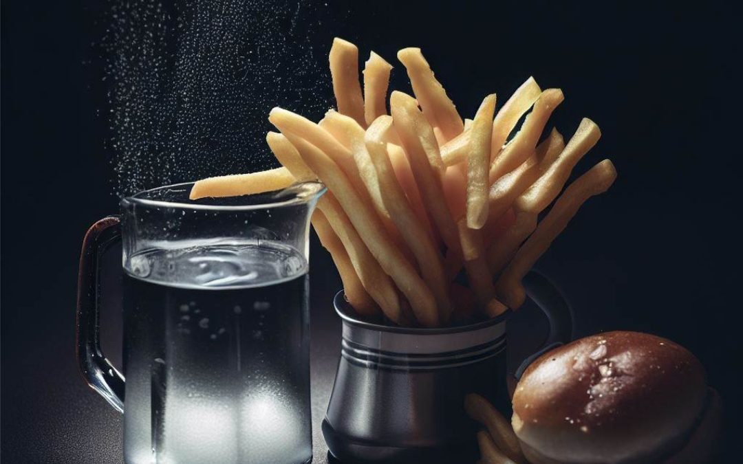 Trop de sel rend obèse.